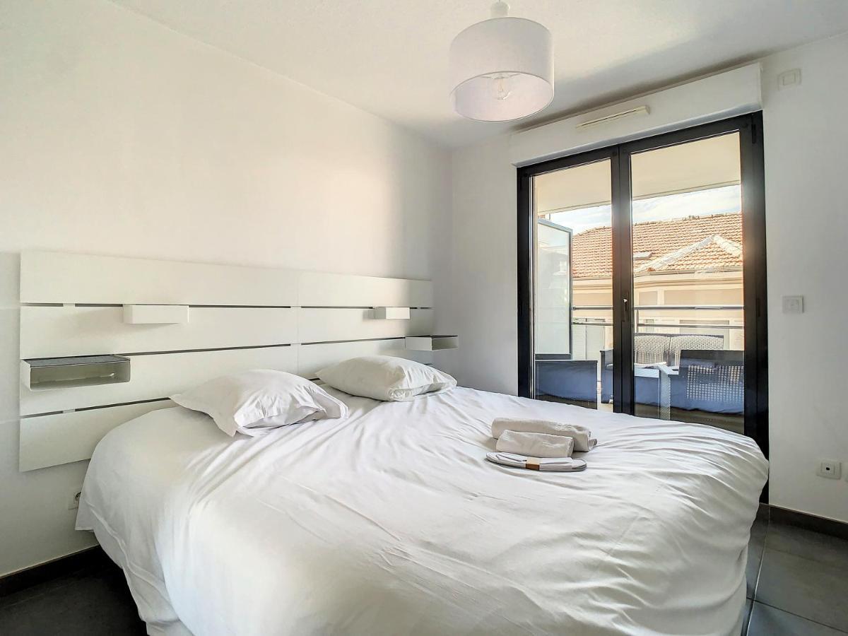 2P Cannes Centre-Ville Terrasse Экстерьер фото