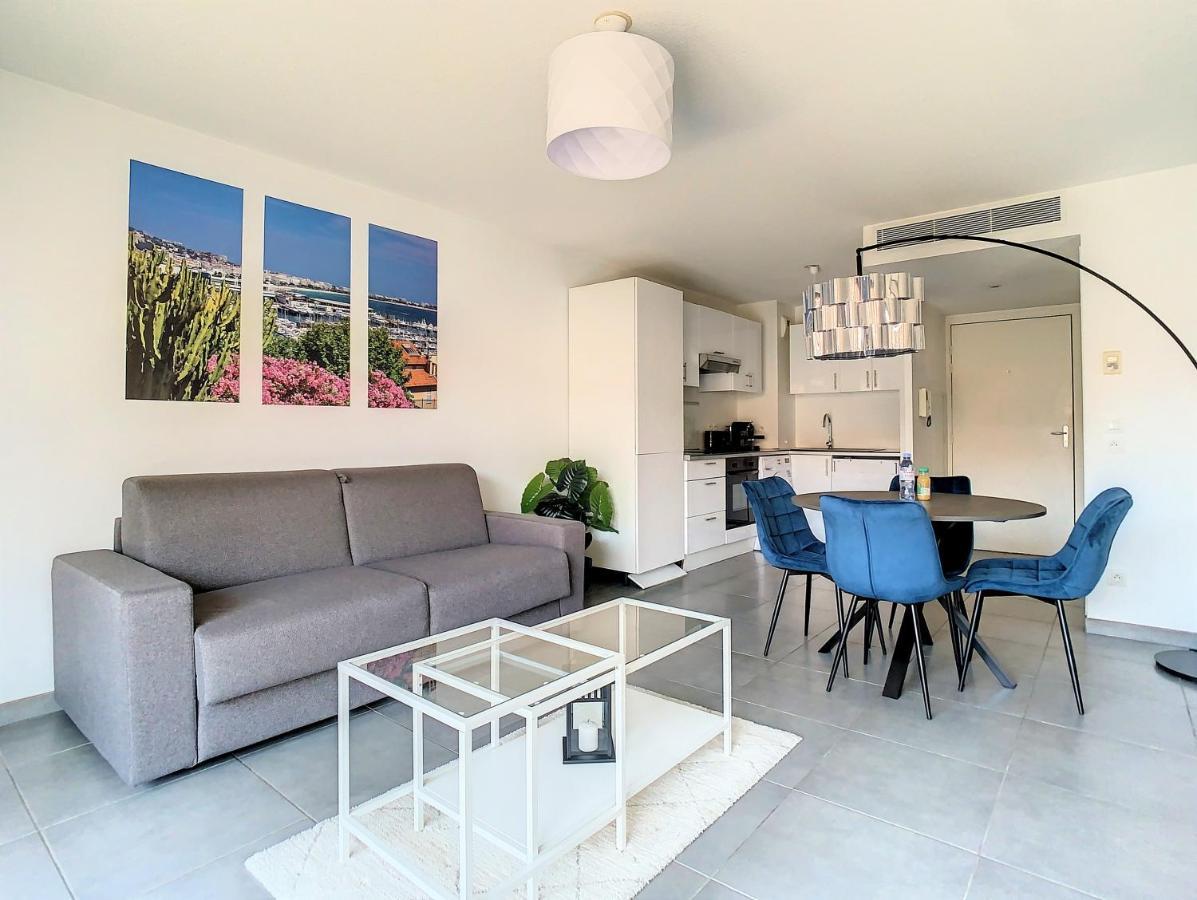2P Cannes Centre-Ville Terrasse Экстерьер фото