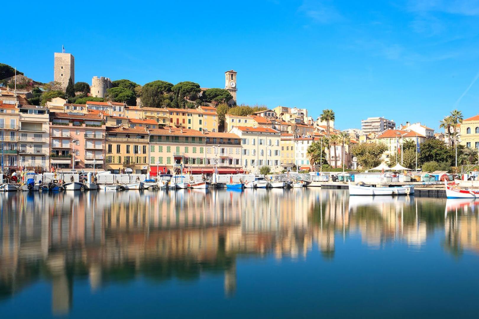 2P Cannes Centre-Ville Terrasse Экстерьер фото
